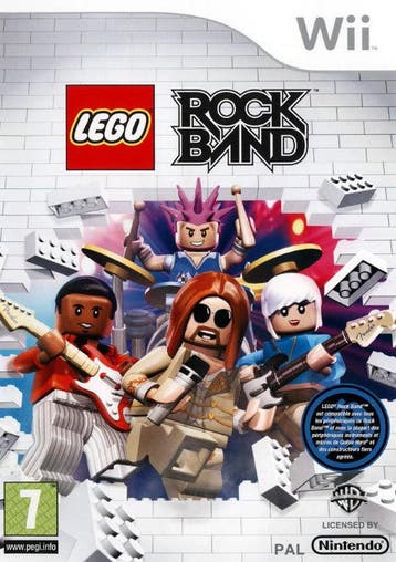 Wii LEGO Rock Band, Verzenden, Zo goed als nieuw