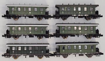 Roco N - 21009 - Modeltrein personenwagonset (6) - Zes, Hobby en Vrije tijd, Modeltreinen | N-Spoor, Nieuw