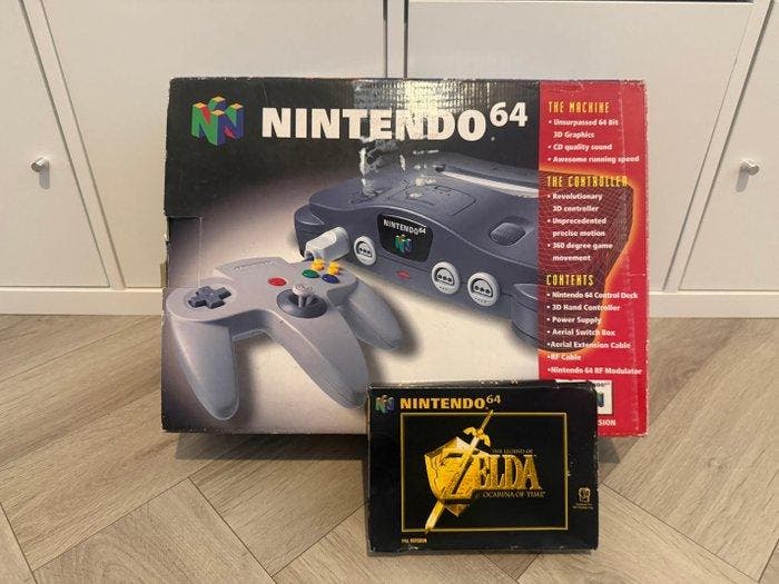 Nintendo - Nintendo 64 - Nintendo 64 complete fully working, Spelcomputers en Games, Spelcomputers | Overige Accessoires