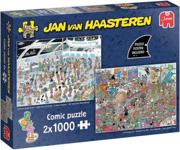 Jan van Haasteren - Geef Ons de Ruimte & Net Als in de Film, Verzenden, Nieuw