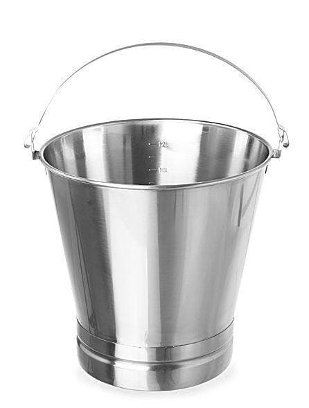 Hendi RVS Emmers 7 Liter | Zwaar Materiaal, Zakelijke goederen, Horeca | Overige, Verzenden