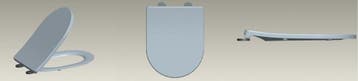 Wiesbaden Shade Slim toiletzitting + deksel one-touch, Ophalen of Verzenden, Nieuw