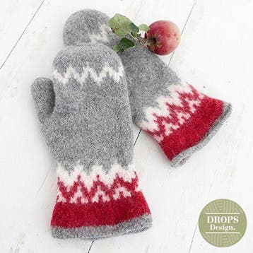 Patroon Gebreide Wanten Festive Foraging - Drops Design, Ophalen of Verzenden, Nieuw