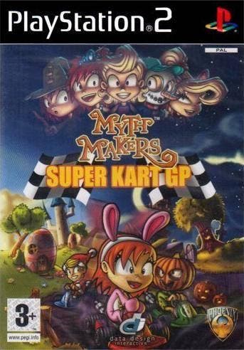 Myth Makers Super Kart GP PS2 Garantie & morgen in huis!, 1 speler, Racen en Vliegen, Ophalen of Verzenden, Zo goed als nieuw