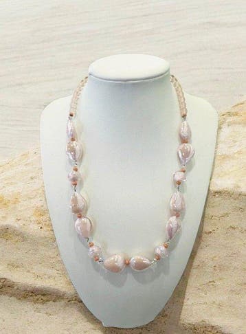 Murano-glas roze - Halsketting - 2026