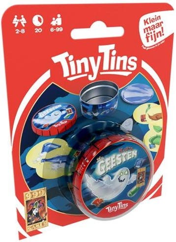 Tiny Tins: Vlotte Geesten - Dobbelspel | 999 Games -, Verzenden, Nieuw