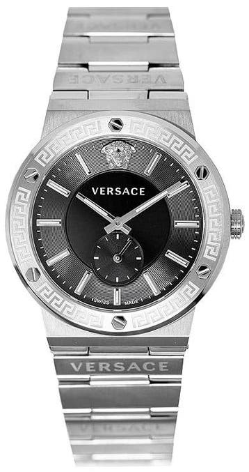 Versace VEVI00720 Greca Logo horloge 41 mm, Overige merken, Staal, Verzenden, Polshorloge