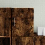 vidaXL Wandkast 30x42,5x40 cm bewerkt hout gerookt, Huis en Inrichting, Kasten | Buffetkasten, Minder dan 50 cm, Verzenden, Nieuw
