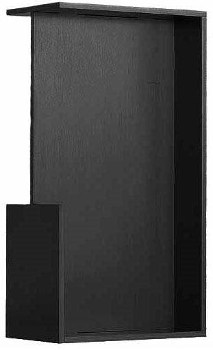 Schuifdeur-/Inlaatkom LSQ160A43 deurdikte 43 mm mat zwart, Verzenden, Nieuw