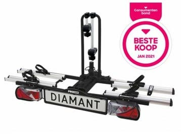 Pro-User Diamant 2  fietsendrager + Gratis opberghoes - 2 fi, Verzenden, Nieuw