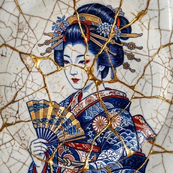 MEDSAN - Kintsugi Geisha () - UNIQUE WORK