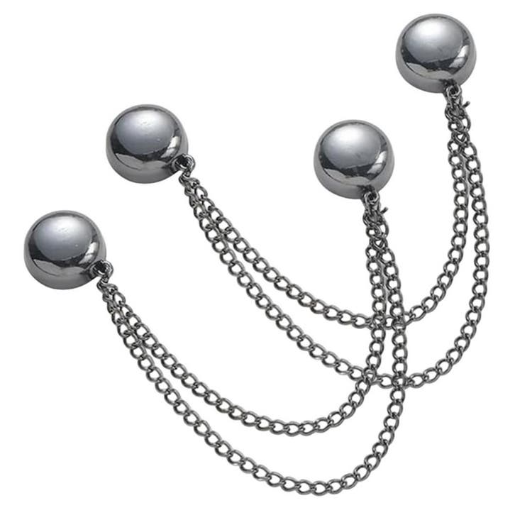 Fako Bijoux - 2x Magnetische Kledingklemmen - Hoofddoek, Sieraden, Tassen en Uiterlijk, Broches, Verzenden