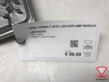 Opel Corsa F 2019+ LED Koplamp Module L90194244, Auto-onderdelen, Ophalen, Gebruikt, Opel