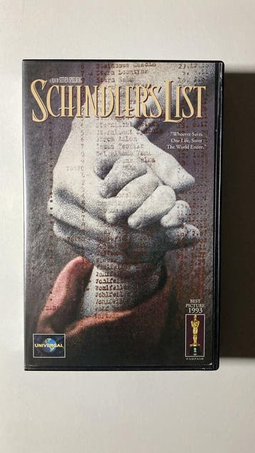 SCHINDLERS LIST (VHS), Verzenden, Gebruikt
