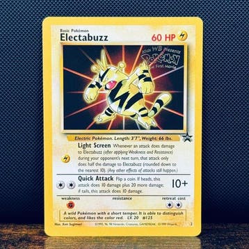 Pokémon Card - Electabuzz Movie Promo 2 – Pokémon, Nieuw