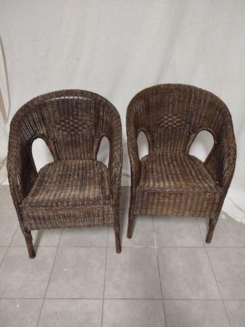 Fauteuil (2) - Bamboe - fauteuils van midollino