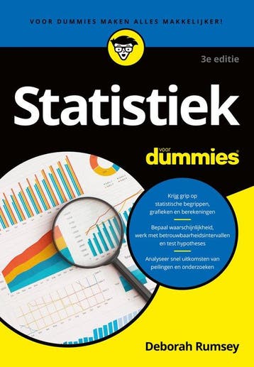 9789045358048 Voor Dummies - Statistiek voor Dummies, Verzenden, Zo goed als nieuw, Deborah J. Rumsey