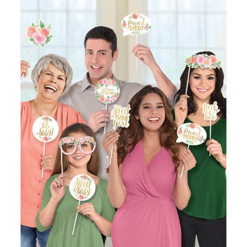 Photo booth set geboorte baby - 13 stuks, Ophalen of Verzenden, Nieuw
