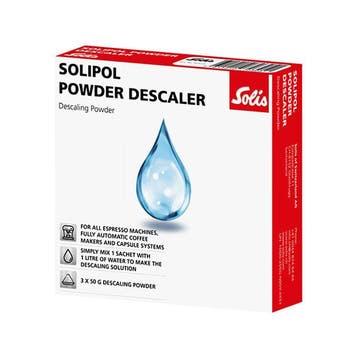 Koffiemachine ontkalker | Solis | 3x 50 gram, Witgoed en Apparatuur, Koffiezetapparaten, Verzenden, Nieuw