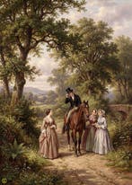 Kleury.art - [XL Canvas] The Gentleman’s Greeting” by