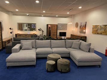 U-Bankstel Stroe - loungebanken, Nieuw, 150 cm of meer, Stof, 300 cm of meer