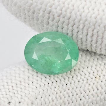 1 pcs Groen Smaragd - 2.72 ct - International Gemological, Nieuw