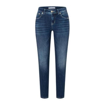 MAC • blauwe slim fit jeans Carrie • 36, MAC, Verzenden, Nieuw, Blauw