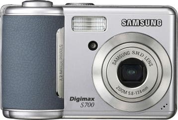 Samsung Digimax S700 Digitale Compact Camera - Zilver, Audio, Tv en Foto, Fotocamera's Digitaal, Verzenden, Zo goed als nieuw