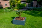 Stalen plantenbak 120x120x40 cm Antraciet, Tuin en Terras, Verzenden, Nieuw, Vierkant, Metaal