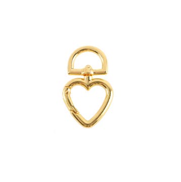 Hart sleutelhanger - Met veersluiting en swivel - 47mm - Gee, Ophalen of Verzenden, Nieuw