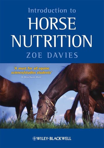 Boek Introduction To Horse Nutrition 9781405169981, Verzenden, Zo goed als nieuw