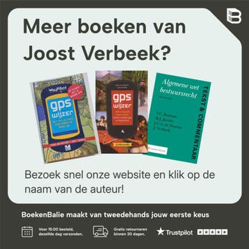GPS wijzer - Joost Verbeek 9789000328277, Verzenden, Gelezen, Joost Verbeek