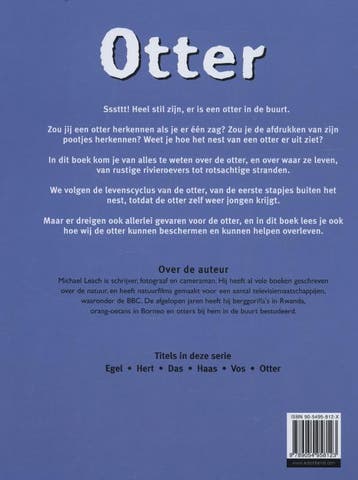 Otter / Dieren om ons heen 9789054958123 Michael Leach, Verzenden, Gelezen, Michael Leach