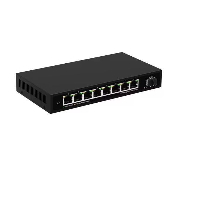 2.5G Switch 8 Poorten + 10G SFP Uplink met VLAN en QoS, Computers en Software, Netwerk switches, Nieuw, Verzenden