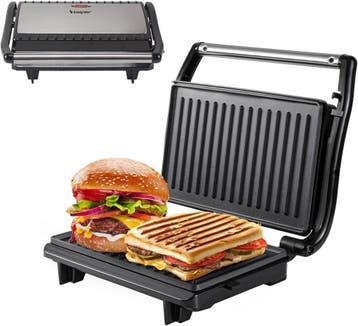 Elektrische Grill | 800W | Compact | Laatste Stuk!, Ophalen of Verzenden, Zo goed als nieuw