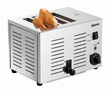 Bartscher Toaster TS40 | 4 Sleuven, Ophalen of Verzenden, Nieuw in verpakking