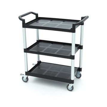 Serveerwagen | Aluminium/Kunststof | Aluminium constructie |, Verzenden, Nieuw in verpakking