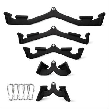 Multi Angle Grip Set Pro – 5 Professionele Kabelgrepen, Sport en Fitness, Verzenden, Nieuw, Rug, Overige typen