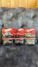 Hot Wheels 1:64 - Modelauto (3) - RLC Triple Set: Audi Sport, Nieuw