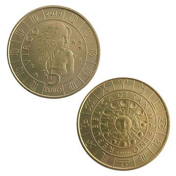San Marino 5 Euro Maagd 2019, Verzenden
