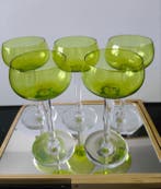 Val Saint Lambert - Drinkset (5) - Roemer - Kristal - Witte