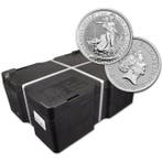 Verenigd Koninkrijk. 2 Pounds 500 x 1 oz Mint Sealed Silver