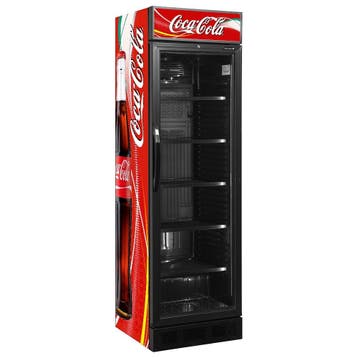 Coca-Cola glasdeurkoelkast 345 liter, Ophalen of Verzenden