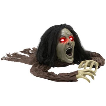 Kruipende Zombie-Decoratie Voor Halloween, Geluiden, Lichtje, Verzenden, Nieuw