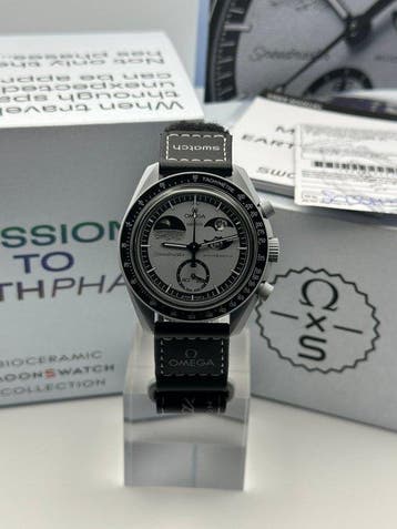 Omega x Swatch - Moonswatch Mission to Earthphase - Zonder, Nieuw