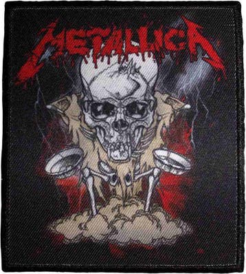 Metallica - Skeleton Poster - Patch officiële merchandise, Ophalen of Verzenden, Nieuw, Kleding