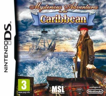 Mysterious Adventures in the Caribbean (DS) 3DS, 1 speler, Ophalen of Verzenden, Zo goed als nieuw, Vanaf 3 jaar