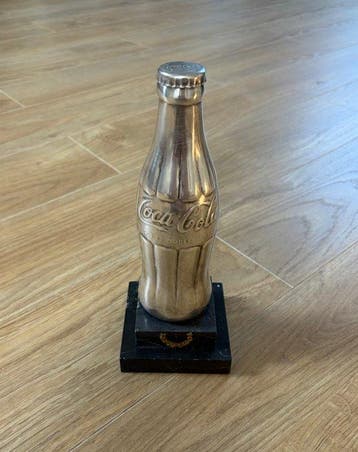 Coca-Cola, Orfèvres Deschamps Frères Paris - Promotietrofee, Antiek en Kunst