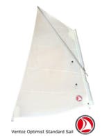 Ventoz Optimist (Opti) Standaard Zeil - Wit,  nieuw!, Minder dan 3 meter, Verzenden, Nieuw, Minder dan 15 m²