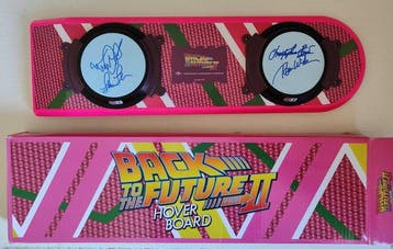 Back to the Future II - 4 Cast Signed Hoverboard – Fox,, Nieuw